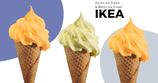 【全台】香香der～　IKEA初夏消暑款「榴槤風味霜淇淋」　加碼「榴槤塔、榴槤球」一次吃個夠！