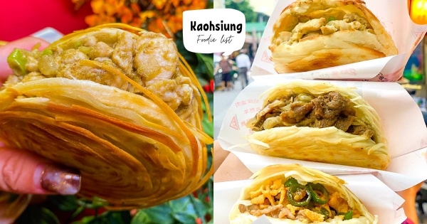 【高雄】餡料架澎湃！　自強夜市「春焰老潼關肉夾饃」強勢登場　「香脆餅皮+扎實肉餡」一口咬下大滿足～