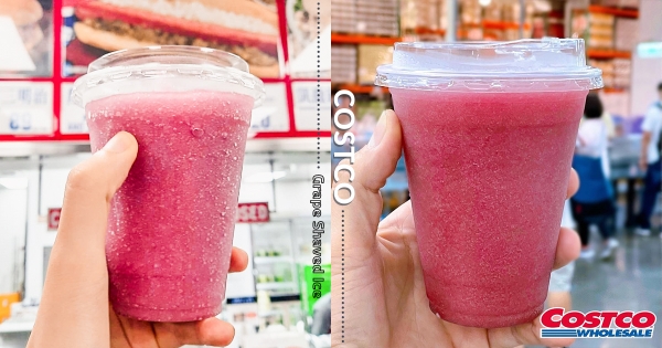 【全台】好市多新品加一！　消暑神物「葡萄冰沙」今夏必喝　粉嫩外觀「甜甜糖果味」螞蟻人會愛♡
