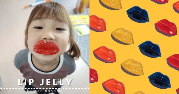 【韓國】不用醫美直接貼上就搞定！　孩子們最愛的「厚唇系搞怪軟糖」　 一秒擁有香甜果汁唇瓣！