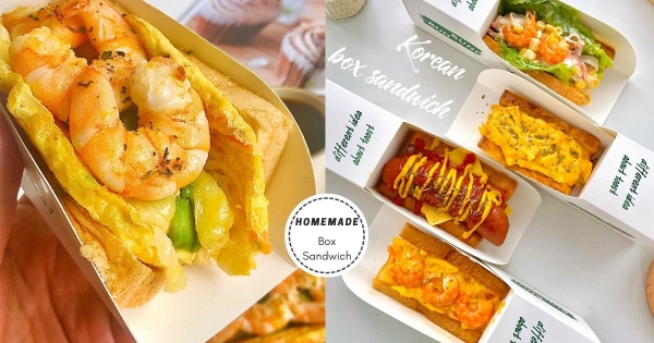 大人氣快速食譜！　韓國超火「盒子三明治」十分鐘就能出餐　在家直接早餐店開張起來！