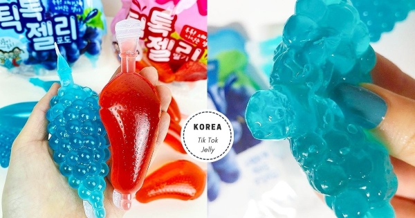 【韓國】咕溜超Juicy！　SNS吃播人氣商品「TikTok果凍」　「清爽水果香+Ｑ彈口感」一口直接愛上！