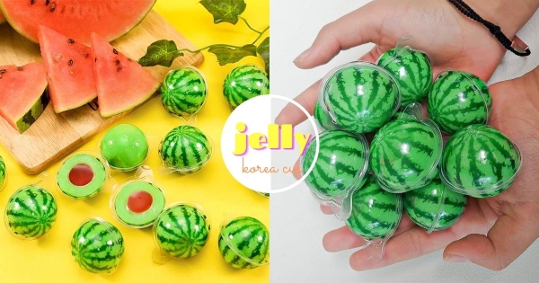 【韓國】夏天來當西瓜富翁！　超商熱賣的「西瓜造型軟糖」　「小巧外型+酸甜滋味」巨可愛非吃不可啊！