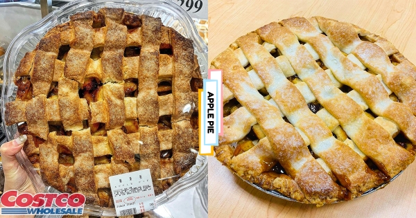 【全台】螞蟻人神品回歸！　好市多「巨大蘋果派」香酥酸甜　浮誇份量「超過2公斤」超滿足