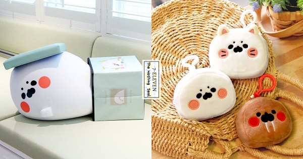 【全台】懶成球「無所事事小海豹」現身7-11耍廢　追劇必備「小海豹懶骨頭」預購開跑～