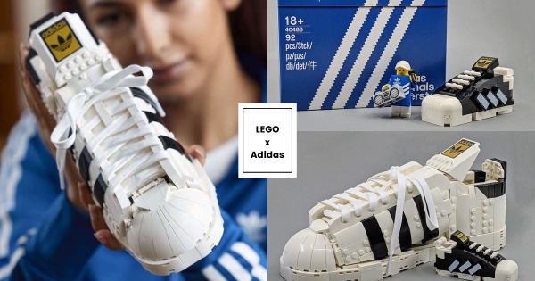 【全台】真的可以穿！　LEGO x adidas 聯名積木鞋款發售　滿額還送最Q「迷你版黑色樂高愛迪達」！