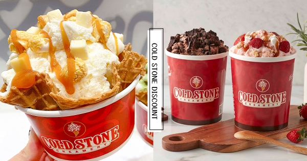 【全台】防疫爽吃酷聖石！　COLD STONE「外帶自取6折」登場　桶裝冰淇淋「滿千現折500」！