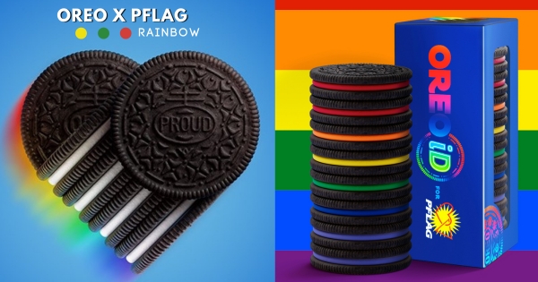 【海外】彩虹應援！　Oreo聯名「彩虹夾心」溫馨上市　引網瘋搶「限量3千組」售完為止！