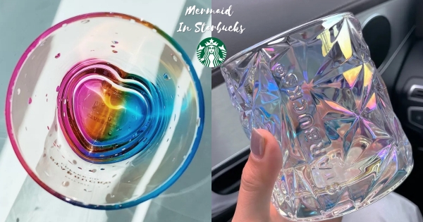 【海外】仙女人手一杯♡　星巴克最閃「鑽石玻璃杯」奢華登場　超搶眼「芭比榴蓮杯」同步開賣！