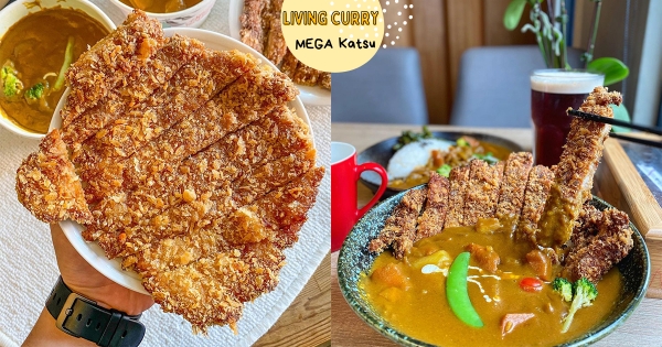 【花蓮】比臉大豬排！　日式家常「樂咖哩」外帶也好吃　規格外豬排「香脆麵衣＋厚實多汁」肉控要吃到