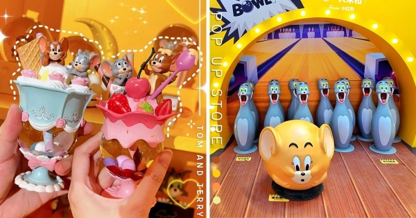 【海外】最萌歡喜冤家！　超繽紛「湯姆貓與傑利鼠」限定快閃店　「多款百變造型周邊」各個都萌到心花開！