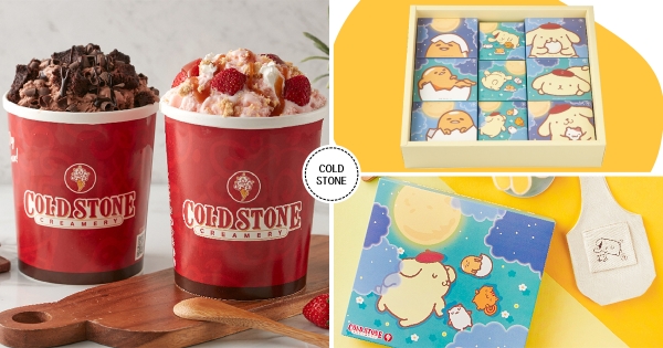 【全台】酷聖石買一送一！　COLD STONE「蛋黃哥&布丁狗」冰淇淋禮盒萌萌必吃　加碼「冰淇淋買一送一」外送也能享！
