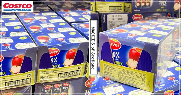 【全台】一瓶不用10元！　好市多消暑神飲「西班牙100%蘋果汁」　網推輕甜好喝：已買第二箱