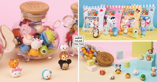 【全台】免排隊就能收！　迪士尼「TSUM TSUM裝可愛2」線上快閃　萌萌「公仔糖果罐」擺著就療癒