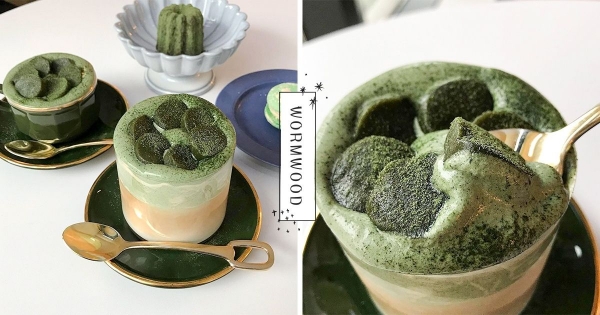 【韓國】喝過就回不去！　咖啡廳改良推出「養生艾草拿鐵」　「清新青草味+QQ艾草年糕」尬出嶄新好滋味！