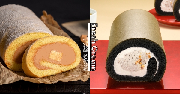 【全台】芝麻控必吃黑色生乳捲！　人氣3家「生乳捲新品」鬆綿療癒　濃郁厚餡「手標泰奶、芋泥生乳捲」