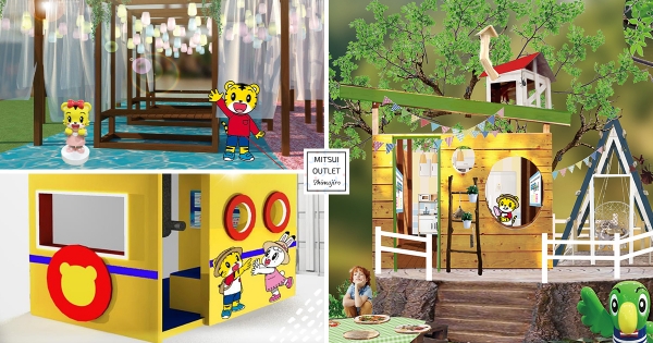 【北中】帶小朋友來七逃～　三井Outlet「巧虎樂園」免費入場玩　闖關搶拍「星光森林、蘑菇屋」巧虎帶回家