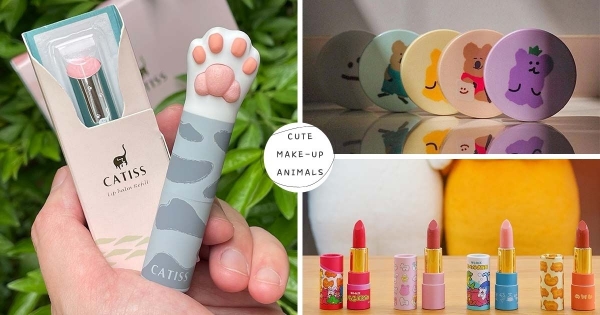 化身漂亮水水必須有！　台日韓「療癒系超Q動物彩妝」　「貓咪唇膏肉球還可捏捏」萌到受不鳥！