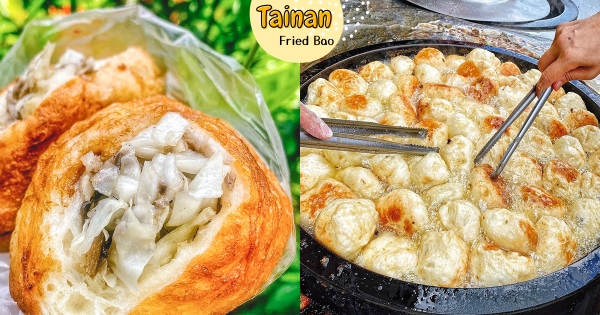 【台南】最佛銅板價！　人氣款「廟口水煎包」超大顆只要12元　「香酥Ｑ軟外皮＋爽脆高麗菜餡」小心燙口！