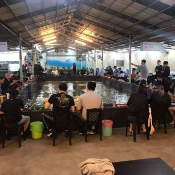 新豪釣蝦美食廣場