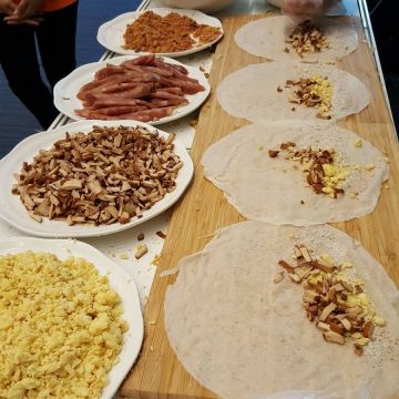 頂好 葷素 全麥春捲