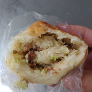 沙鹿素食水煎包