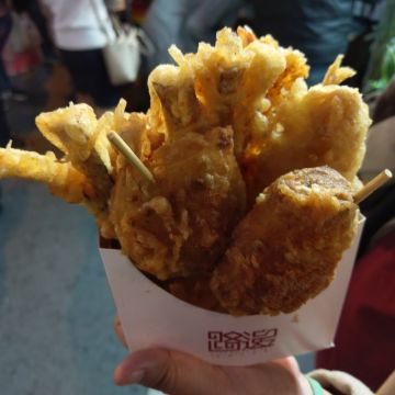 路邊炸蝦天婦羅