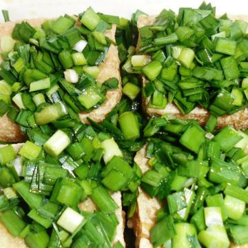 游翁韭菜臭豆腐