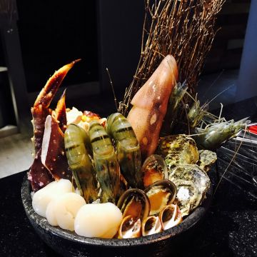 潼阪 帝王蟹黑毛牛 頂級燒烤