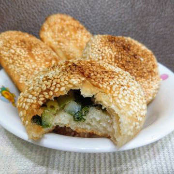 蟹殼皇手工蔥酥餅