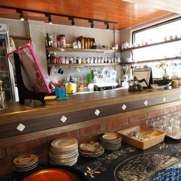 斜坑植物咖啡屋