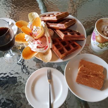 華山文學步道咖啡園