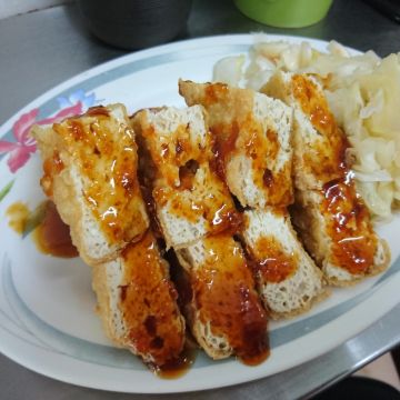 台北蚵仔麵線.臭豆腐