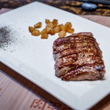 明水然 無菜單鐵板燒-慶城店