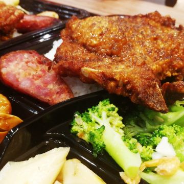 劉老味雞腿便當