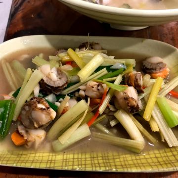 旗津廟后海產粥