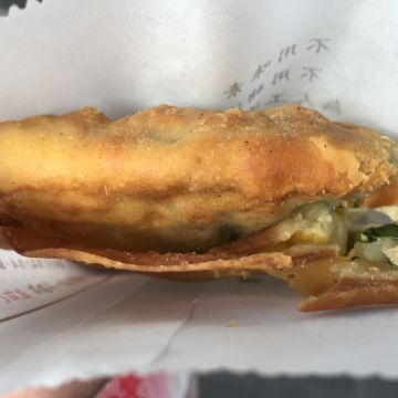 舊漫窯烤蔥油餅