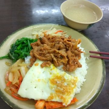 麵疙瘩、烤肉飯