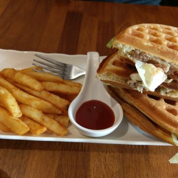 小木屋鬆餅 台中家商店