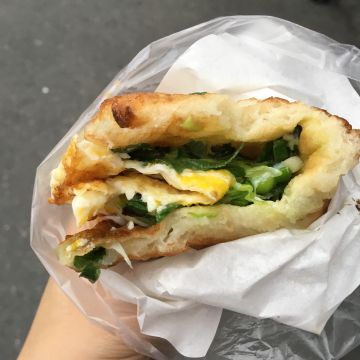 黃記海邊蔥油餅