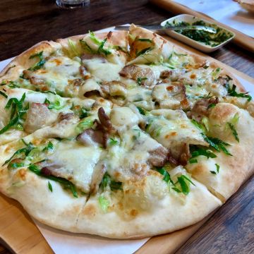 文七53手工柴燒窯烤披薩