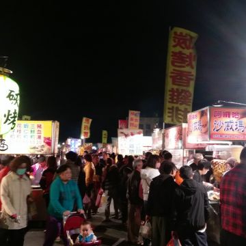 永大夜市黑砂糖刨冰