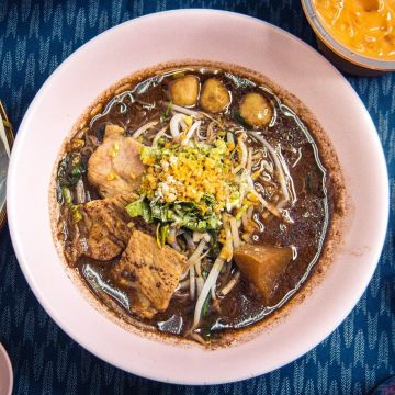 哈哈羅55泰式船麵ก๋วยเตี๋ยวเรือ米粉湯