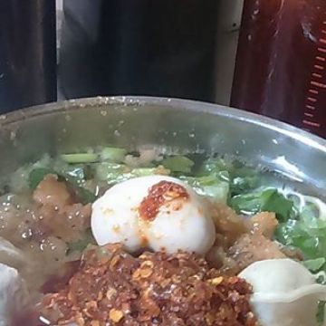 鴨母寮炭火麵 鴨母寮市場 垃圾麵