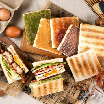 金碗公炭烤吐司