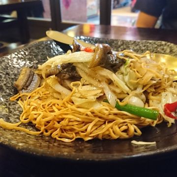 御鱔房生炒鱔魚麵
