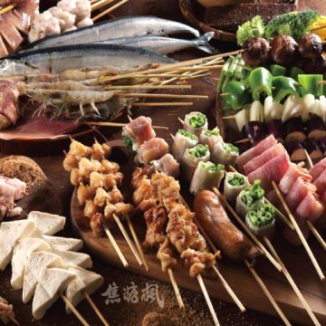 焦糖楓日式無烟撒粉串燒