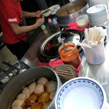 南雅夜市阿伯肉丸