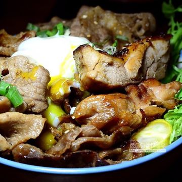 武 燒肉丼 烏龍麵