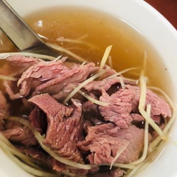 台灣の牛牛肉湯